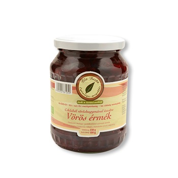 Bio Berta bio vörös érmék cékla savanyúság 720 ml