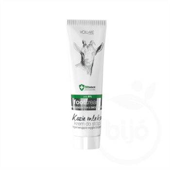 Vollaré Bio Technology Kecsketejes sarokpuhító lábkrém 100 ml