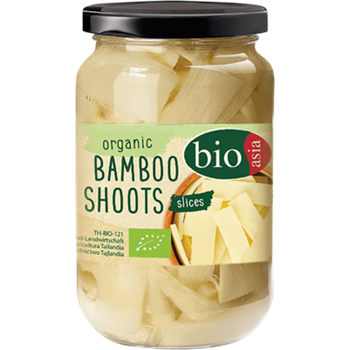 Bioasia bio bambusz szeletek 340 g