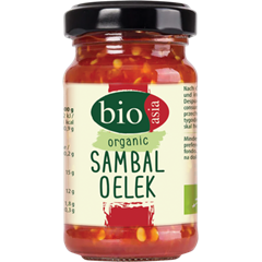 Bioasia bio sambal oelek, chilli relish 110 g