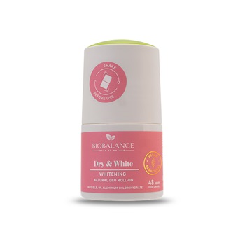Biobalance dry&white 48h golyós dezodor fehérítő hatással 50 ml