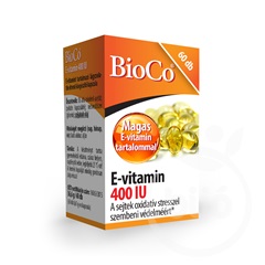 Bioco e-vitamin 400 iu 60db kapszula 60 db