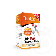 Bioco lizin max 1000mg megapack tabletta 100 db