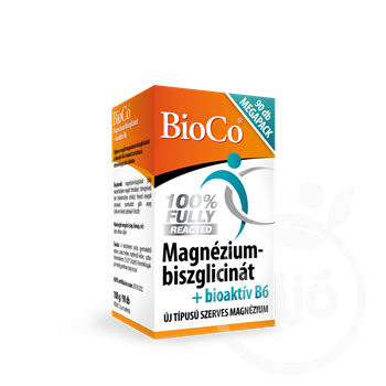 Bioco magnézium-biszglicinát+bioaktív b6-vitamin megapack tabletta 90 db