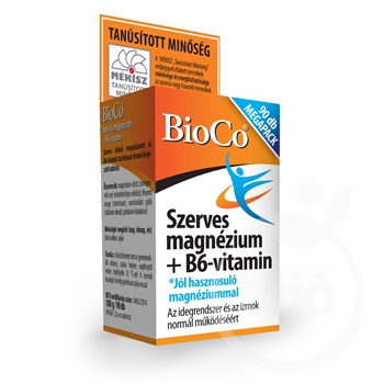 Bioco szerves magnézium b6-vitamin tabletta 90 db