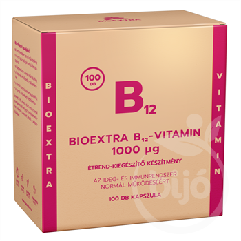 Bioextra b12-vitamin 1000 µg kapszula 100 db