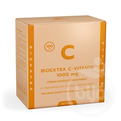 Bioextra c-vitamin 1000mg étrend-kiegészítő készítmény film tabletta 100 db