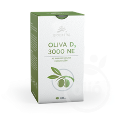 Bioextra oliva d3 3000 NE étrend-kiegészítő lágyzselatin kapszula 60 db