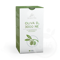 Bioextra oliva d3 3000ne étrend-kiegészítő lágyzselatin kapszula 60 db