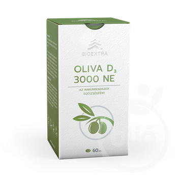 Bioextra oliva d3 3000ne étrend-kiegészítő lágyzselatin kapszula 60 db