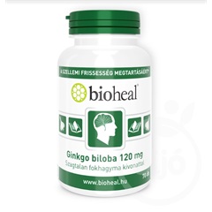 Bioheal ginkgo biloba 120 mg+fokhagyma kivonat 70 db