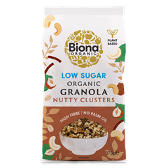 Biona bio granola mogyorós alacsony cukortartalommal 375 g