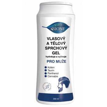 Bione tusfürdő és sampon férfiaknak 2in1 200 ml