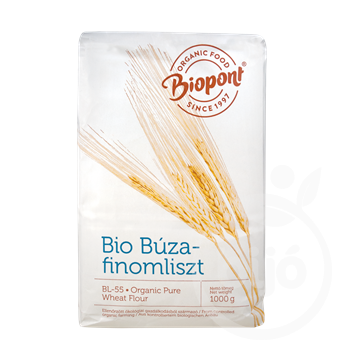 Biopont bio finom fehér búzaliszt bl-55 1000 g