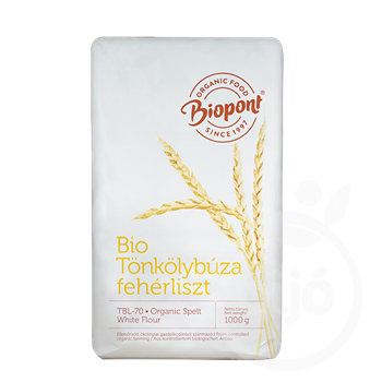 Biopont bio tönkölybúza fehérliszt tbl80 1000 g