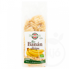 Biorganik bio banánchips 100 g