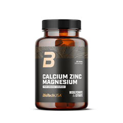 Biotech calcium zinc magnesium from organic sources tabletta 90 db