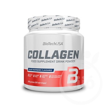 Biotech collagen italpor fekete málna 300 g