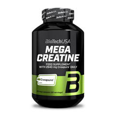 Biotech mega creatine kapszula 120 db
