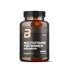 Biotech multivitamin for women from organic sources tabletta 60 db
