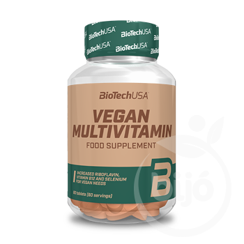 Biotech vegan multivitamin tabletta 60 db