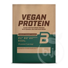 Biotech vegan protein csokoládé-fahéj ízű fehérje italpor 25 g