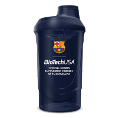 Biotech wave shaker fc barcelona kék 600ml 1 db