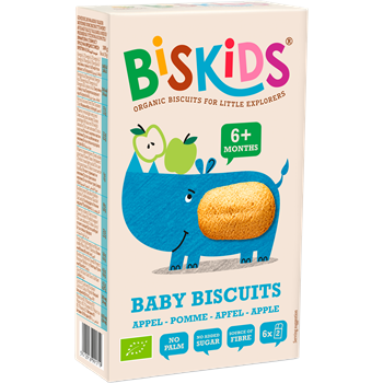 Biskids Baby Biscuits almás biokeksz 120 g