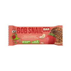 Bob Snail gyümölcsszelet magokkal alma-eper-kesudió-quinoa ropogós 35 g