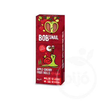 Bob Snail gyümölcstekercs alma-meggy 30 g