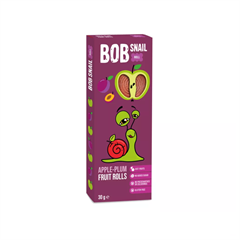 Bob Snail gyümölcstekercs alma-szilva 30 g