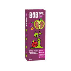 Bob Snail gyümölcstekercs alma-szilva 30 g