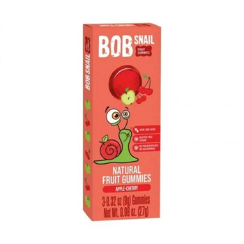 Bob Snail gyümölcszselé alma-meggy 27 g