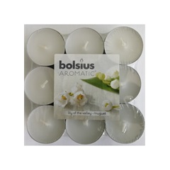 Bolsius illatos teamécses gyöngyvirág 18 db