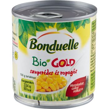 Bonduelle bio gold morzsolt csemegekukorica 150 g