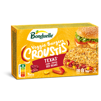 Bonduelle croustis texas burger 240 g