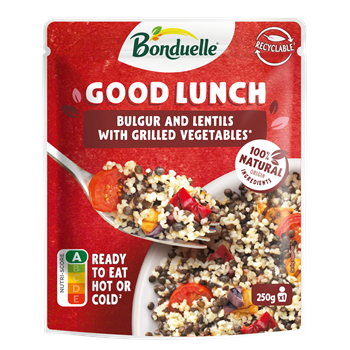 Bonduelle good lunch bulgur és lencse 250 g