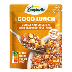 Bonduelle good lunch quinoa és csicseriborsó 250 g