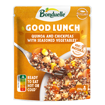 Bonduelle good lunch quinoa és csicseriborsó 250 g