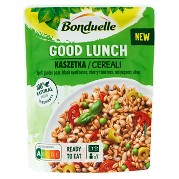 Bonduelle good lunch tönkölybúza és borsó 250 g