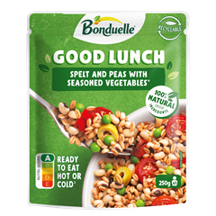 Bonduelle good lunch tönkölybúza és borsó 250 g