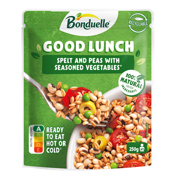 Bonduelle good lunch tönkölybúza és borsó 250 g