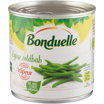Bonduelle vapeur whole green beans 295 g