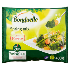 Bonduelle vapeur spring mix 400 g