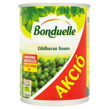 Bonduelle zöldborsó maxipack 545 g