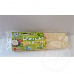 Bonetta vegán kókusz szelet citromos 35 g