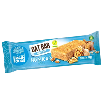 Brain Food gluténmentes zabszelet dió 70 g