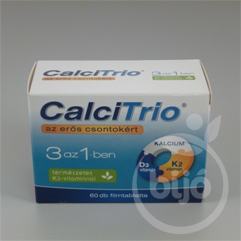 Calcitrio kalcium+k2+d3-vitamin filmtabletta 60 db