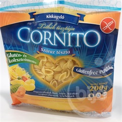 Cornito gluténmentes tészta kiskagyló 200 g