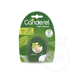 Canderel stevia alapú édesítőszer tabletta 100+20db-os 120 db